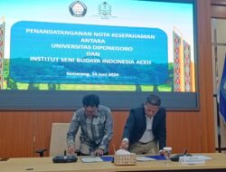 Matangkan Rencana Menuju PTN BLU, ISBI Aceh Tandatangani MoU dengan UNDIP Semarang