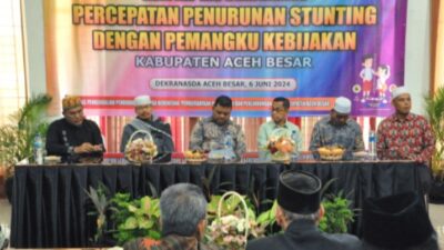 Sekda Aceh Besar Buka Rapat Koordinasi Percepatan Penurunan Stunting