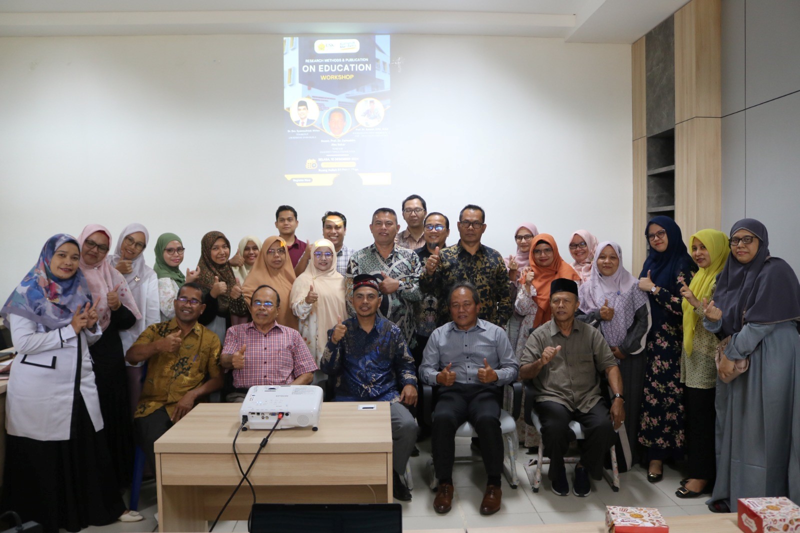 Prodi S3 Pendidikan Fakultas Keguruan dan Ilmu Pendidikan (FKIP) Universitas Syiah Kuala menggelar Workshop Research Methods & Publication on Education.
