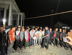 Warga Gampong Jalin Beri Ultimatum Kepada Pelaku Tambang Ilegal
