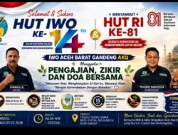 PERINGATI HUT IWO KE-14 DAN SAMBUT HUT RI KE-81, PD IWO ACEH BARAT GANDENG AKQ GELAR PENGAJIAN, BEDAH BUKU, WAKAF ILMU DAN TANAM POHON
