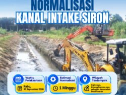 Normalisasi Kanal Siron Hampir Rampung